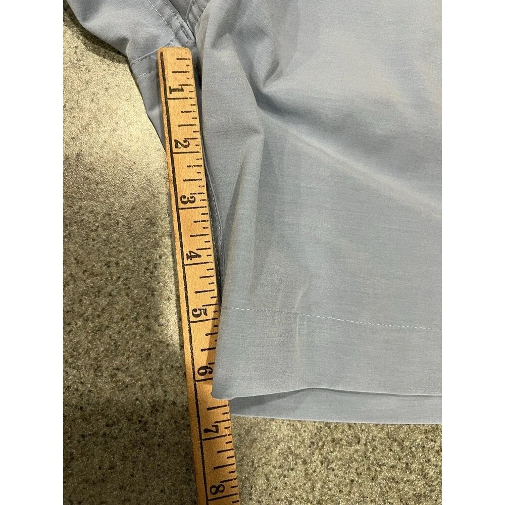 Faherty All Day Shorts Men's 38 Summer Light Blue Performance Stretch Golf